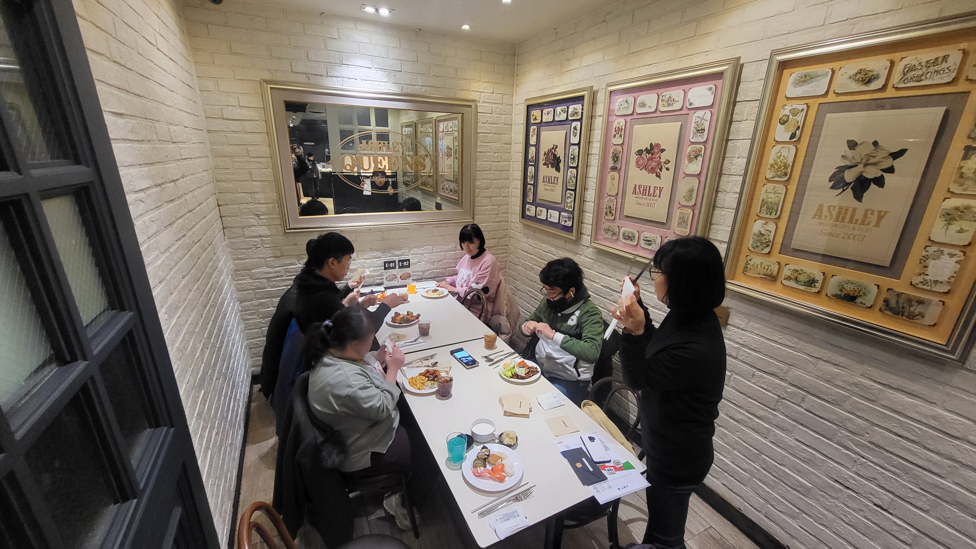 12월 생일파티 (#애슐리 뷔페)