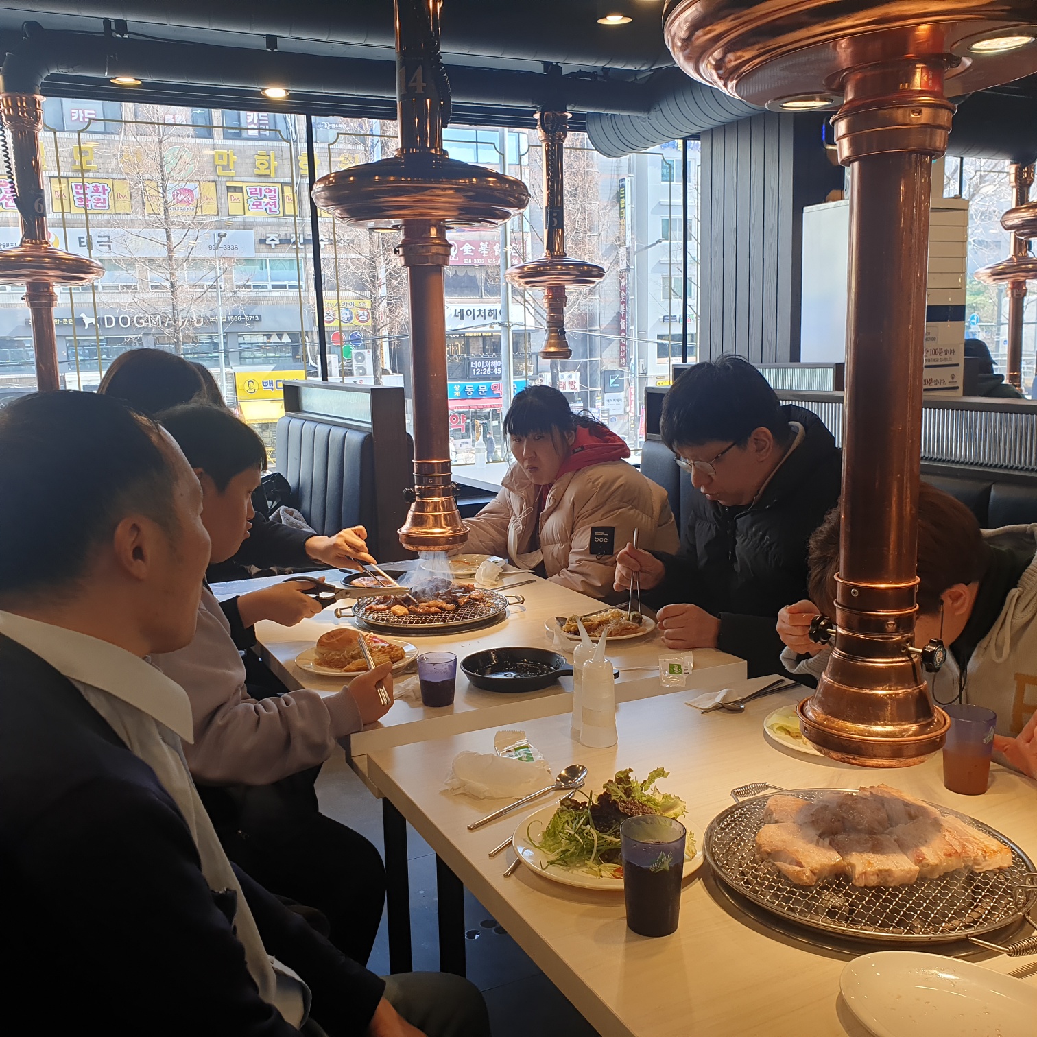 24년 2월 생일파티(#명륜진사갈비#무한리필#자신이 굽고 잘라서 먹기 도전#노원문고#선...