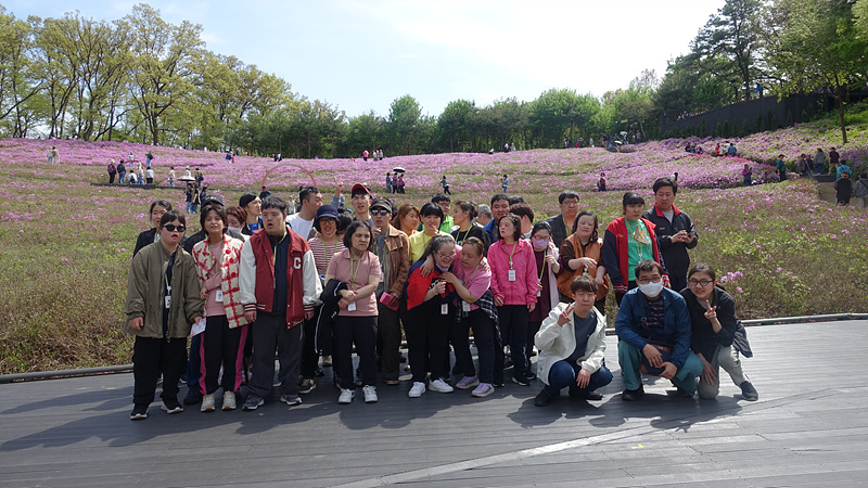 나비정원 철쭉 축제 관람