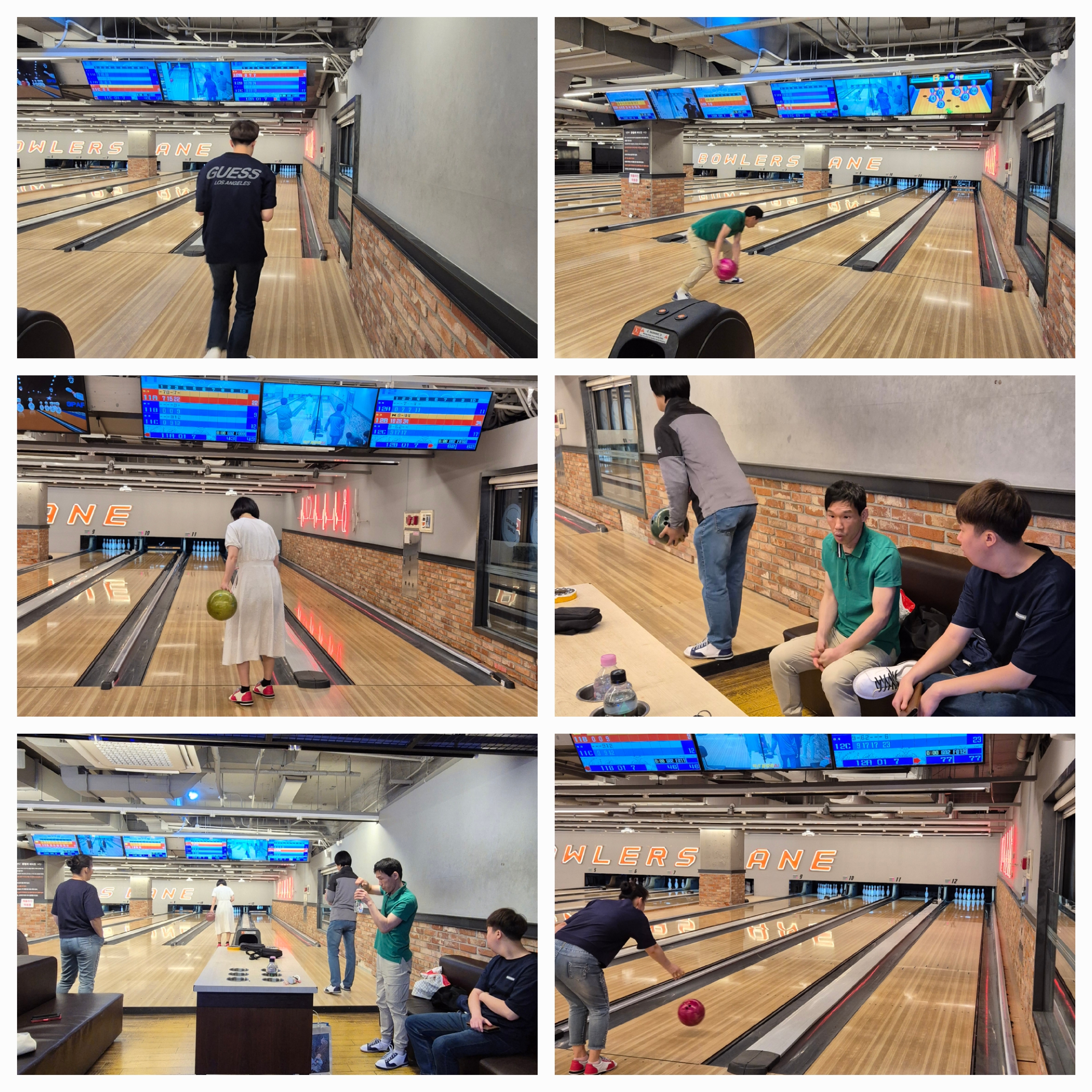 5월 22일 볼링 B팀#목요일#볼러스레인으로 고고~~~^^