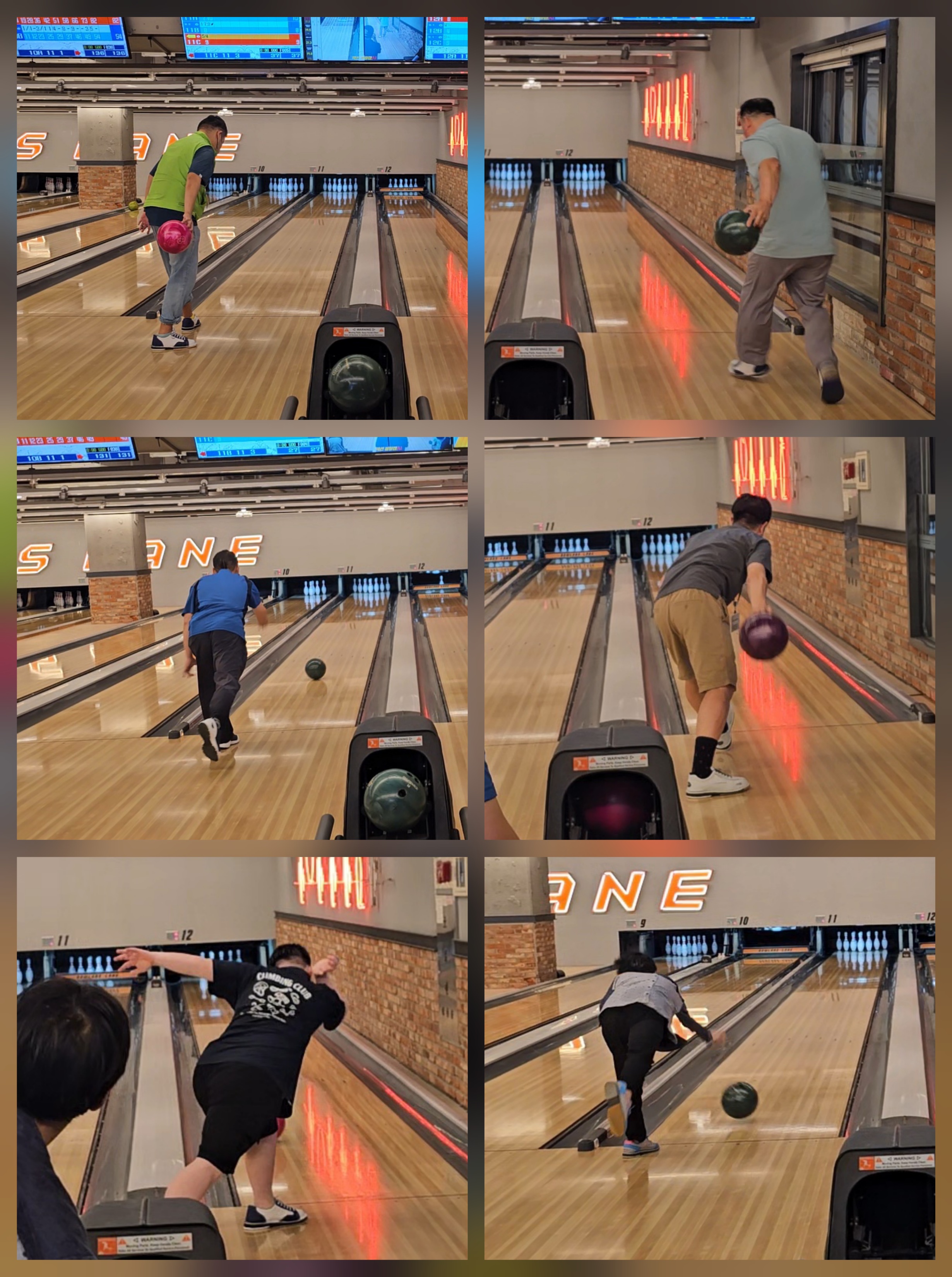 9월 17일 볼링 A팀#목요일#볼러스레인 볼링장~~!!