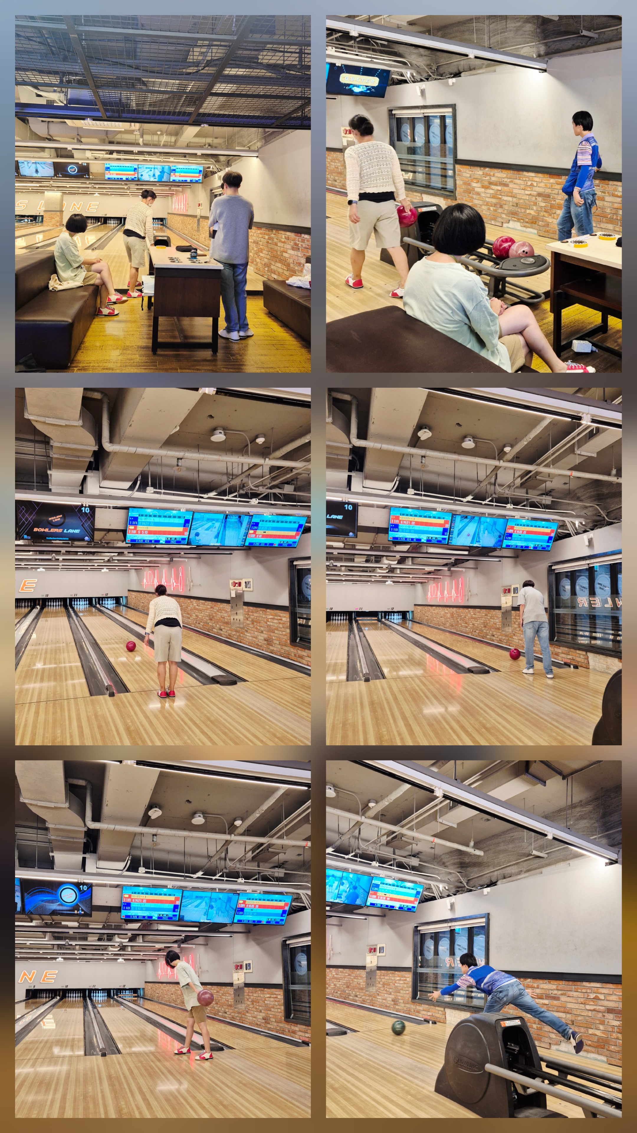 9월 4일 볼링 B팀#목요일#볼러스레인 볼링장~~!!