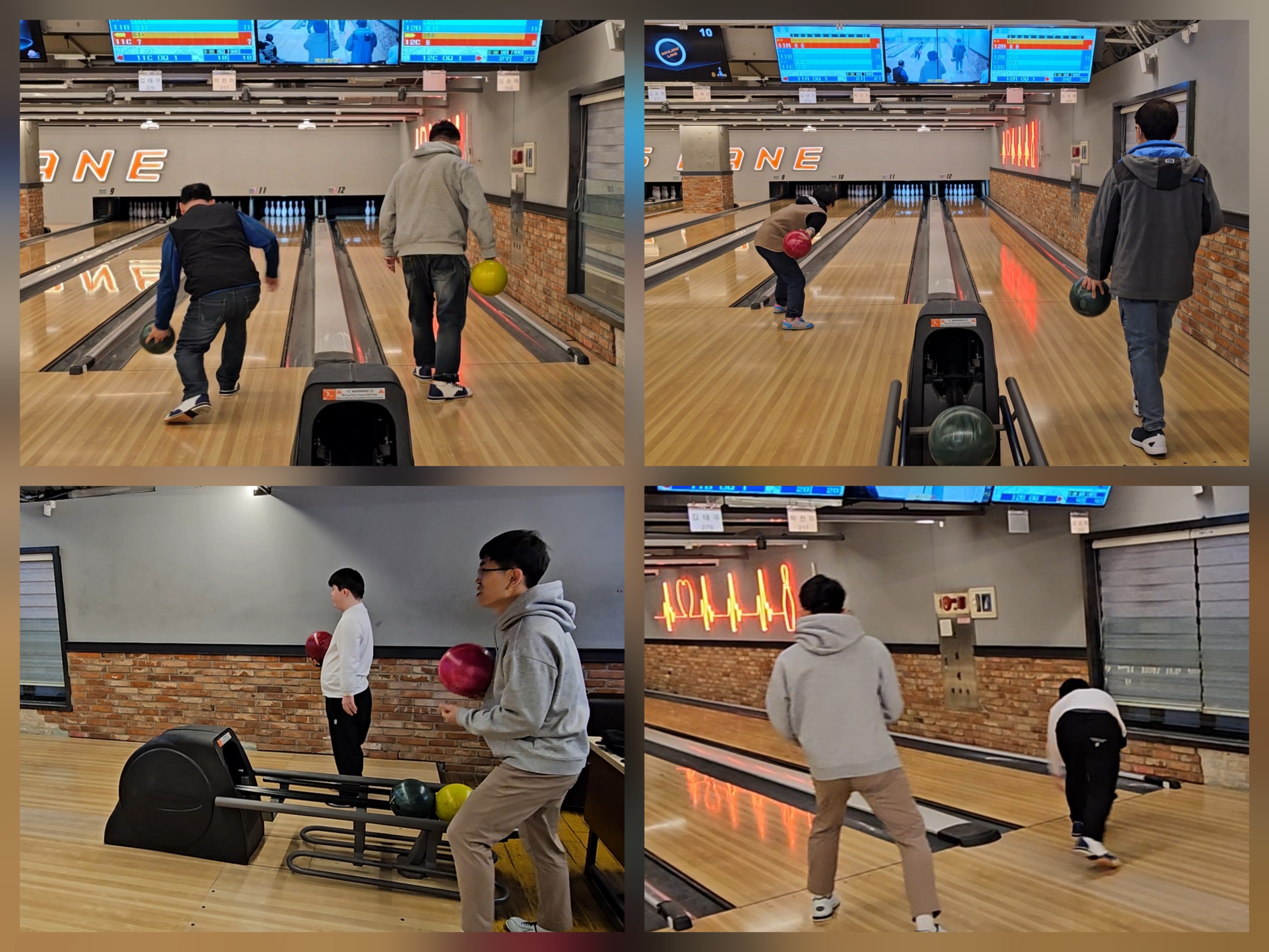 3월 11일 볼링 A팀#수요일#볼러스레인 볼링장~!!!