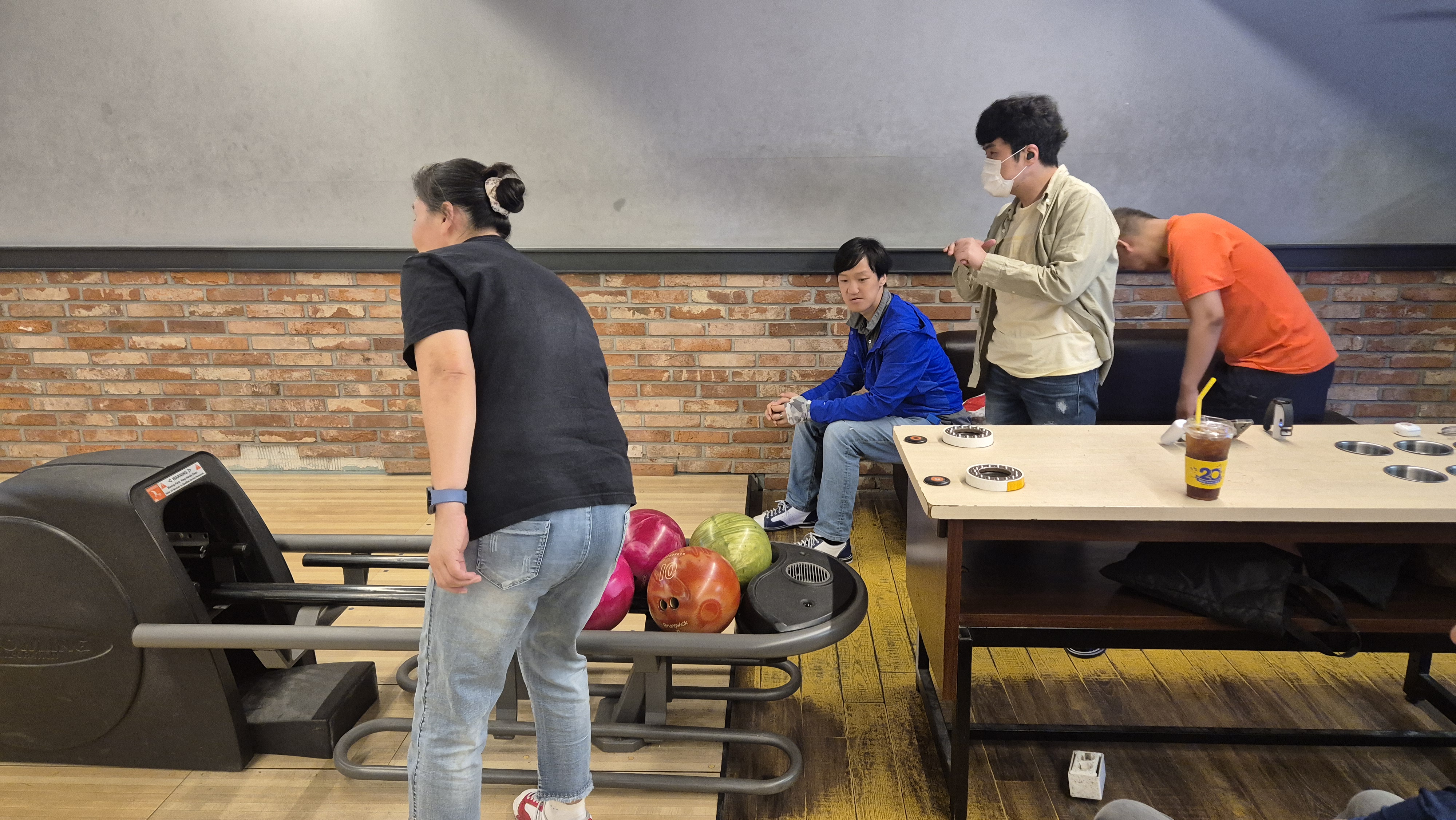 9월 10일 볼링 B팀#수요일#볼러스레인 볼링장~~!!